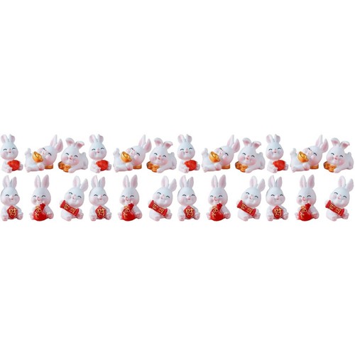 Pcs bunny ornaments rabbit - pcs,