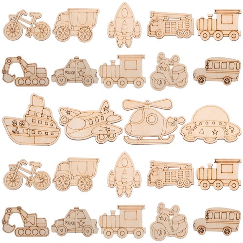 Count wooden slices for - slices,