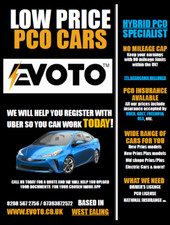 PCO car hire/ TFL car rental